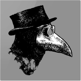 Plague doctor Posters and Art